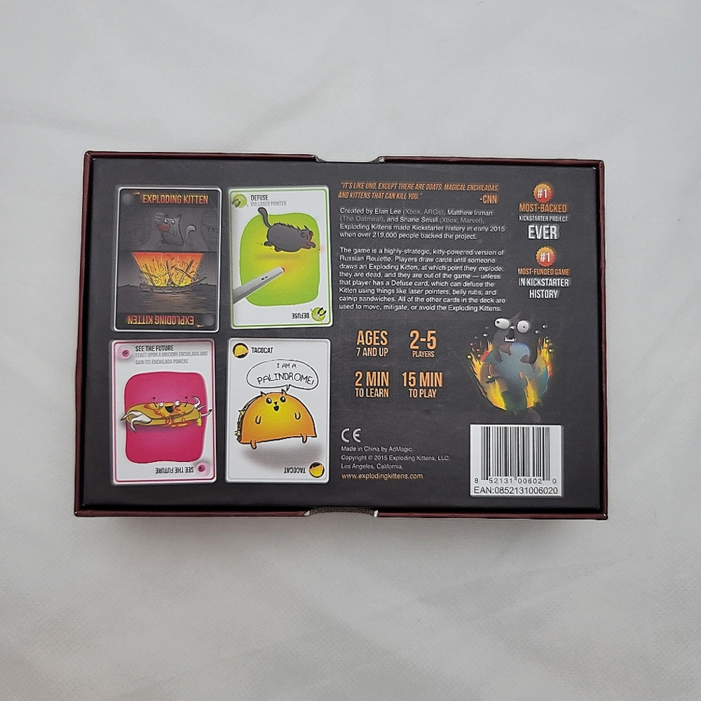 *LAST CHANCE* Exploding Kittens Card Game - Picture 2 of 4